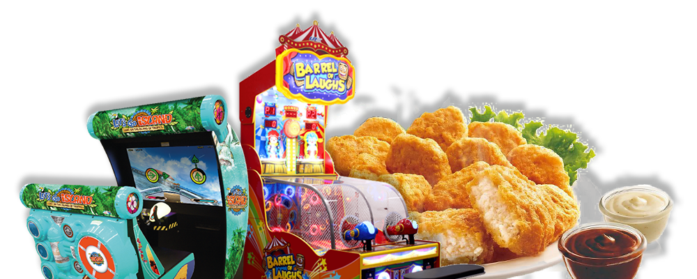 Kids Meals With Arcade Games